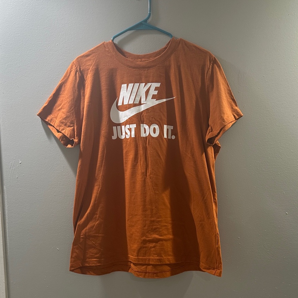 Nike Orange Just Do It Tee